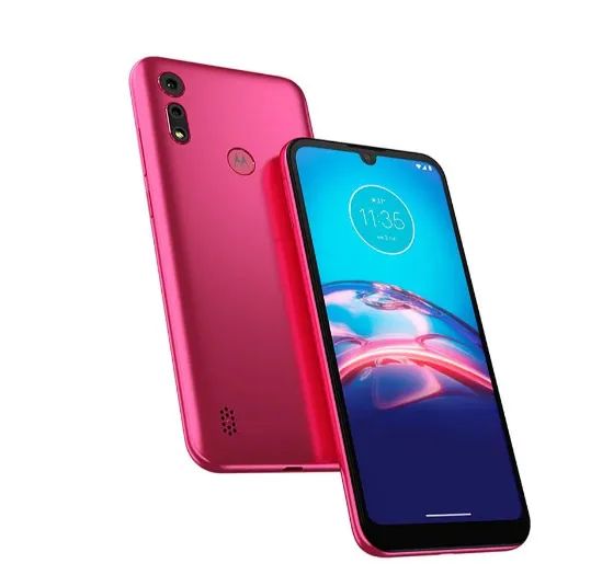 Celular moto E6I cor rosa  - Foto 4