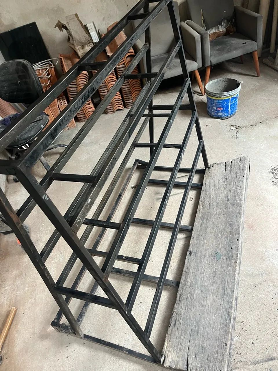 Cavalete de vidraceiro em perfeito estado  - Foto 2