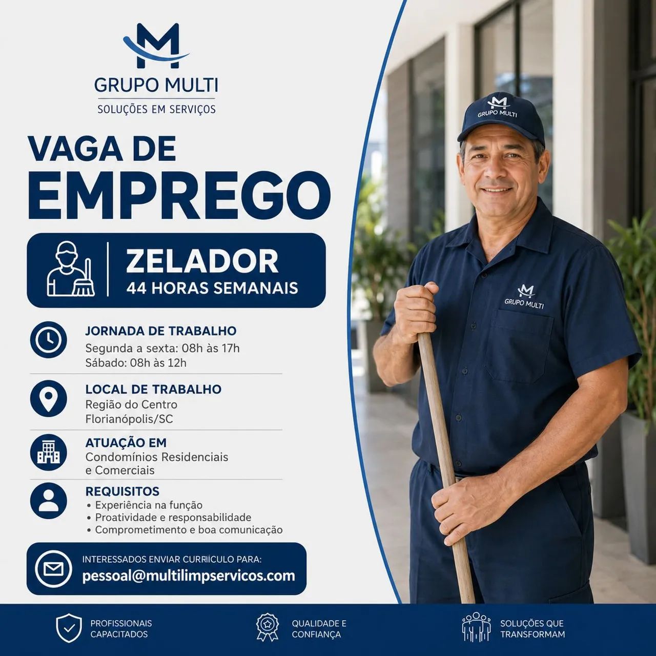 Zelador 44hs - Centro Florianópolis 
