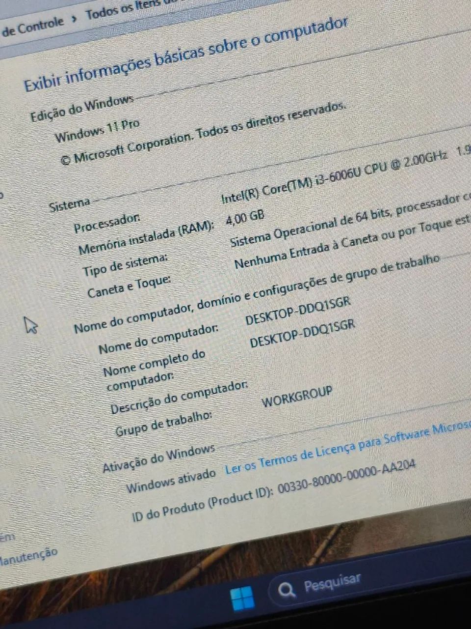 Notebook Lenovo ideapad i3 6 geração tudo ok - Foto 5
