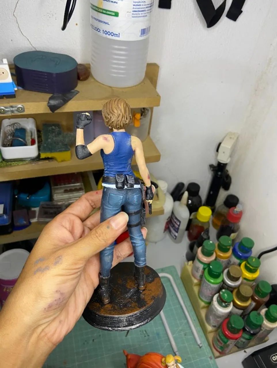 Boneco Figure Jill Valentine - Resident Evil - Impressão 3D - Foto 5