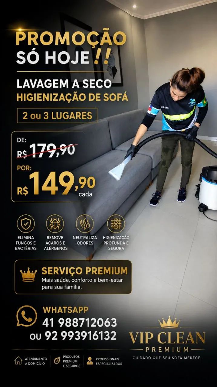 Lavagem a seco sofá  - Foto 2