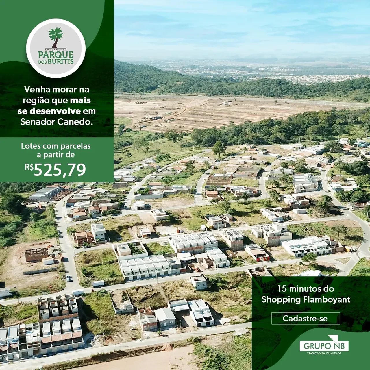 Lote a prestação. Px. Jd. das Oliveiras - Foto 2