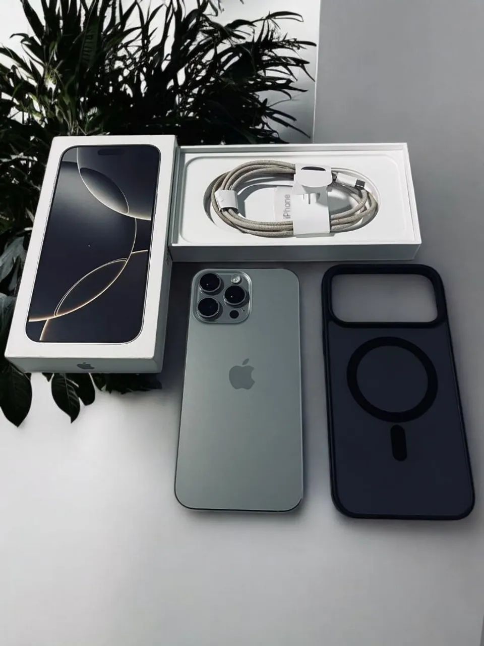 IPHONE 16 PRÓ MAX 5G 256GB/TITANIUM NATURAL  - Foto 5
