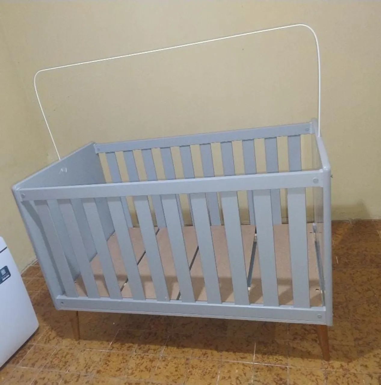 Berço americano cinza 