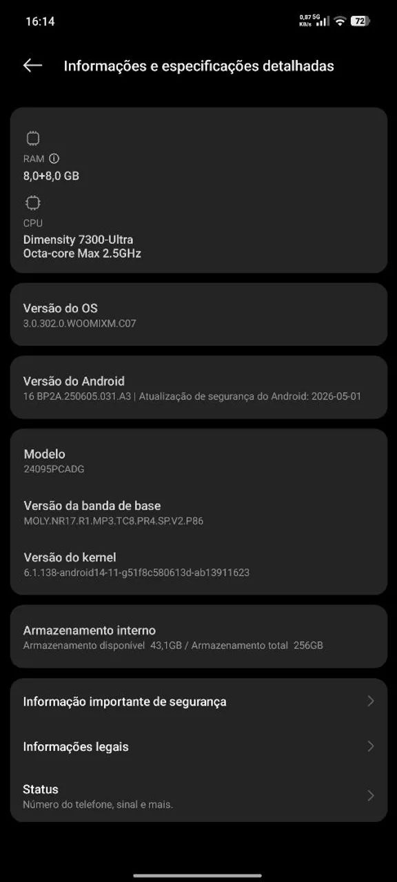 Vendo meu celular Poco x7 - Foto 4