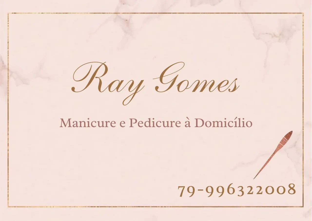 Manicure e Pedicure à domicílio. 