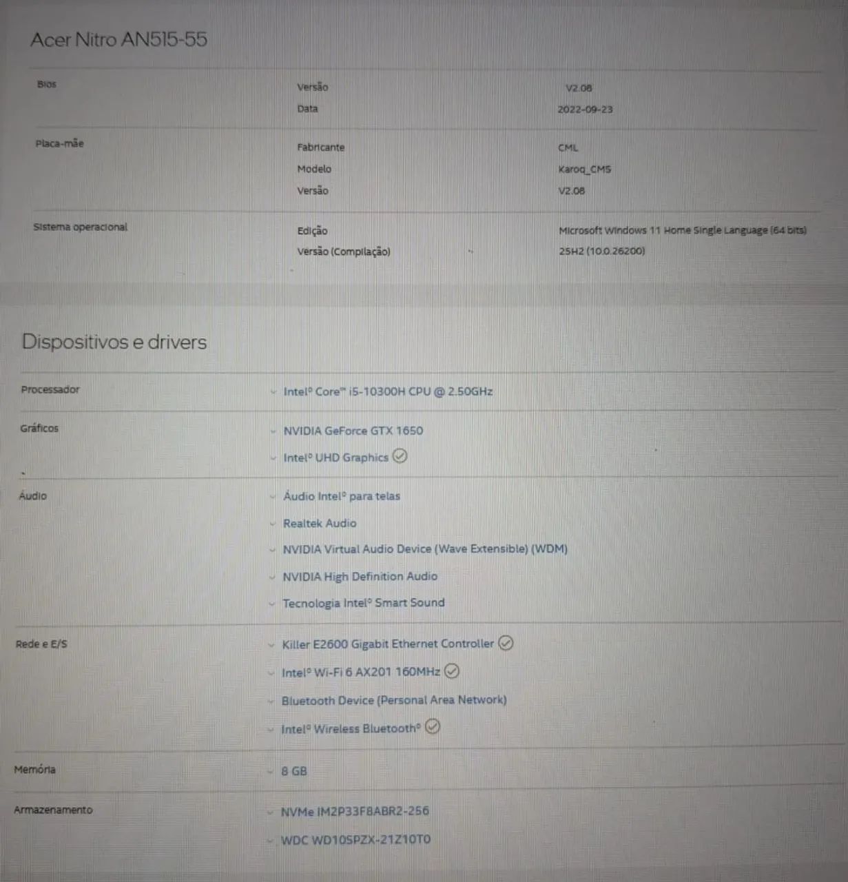 Notebook Acer Nitro 5 - Foto 2