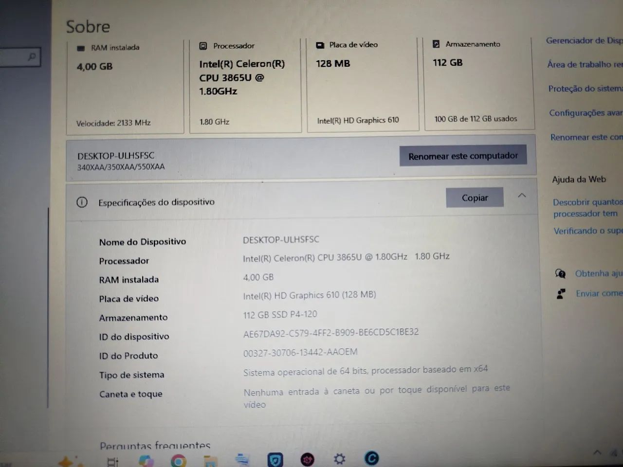 Notebook top da Samsung.  - Foto 3