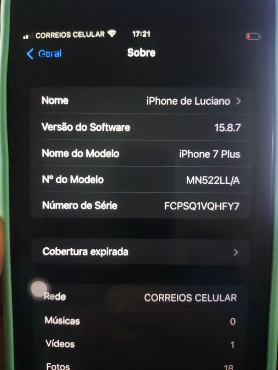 iphone 7 plus 128gb preto - Foto 5