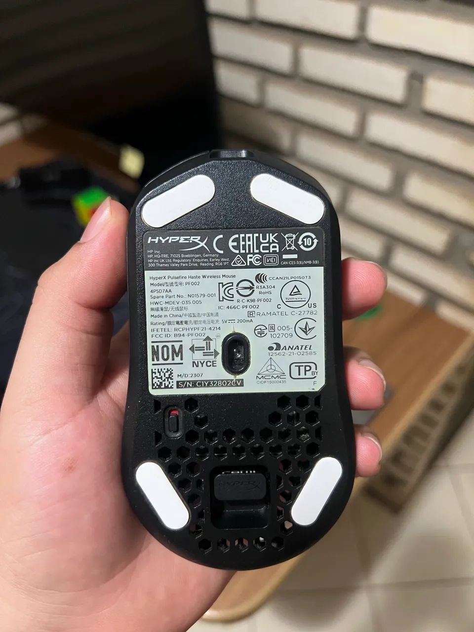 Mouse gamer HyperX SEM FIO - Foto 2