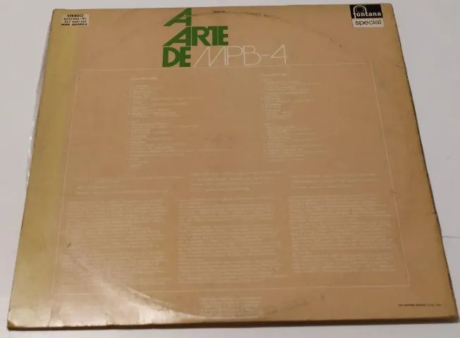 DISCO VINIL LP MPB4 (Duplo) - A ARTE DE - Foto 2