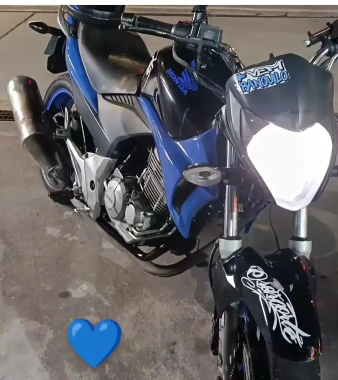 Cb300 2011 preta 