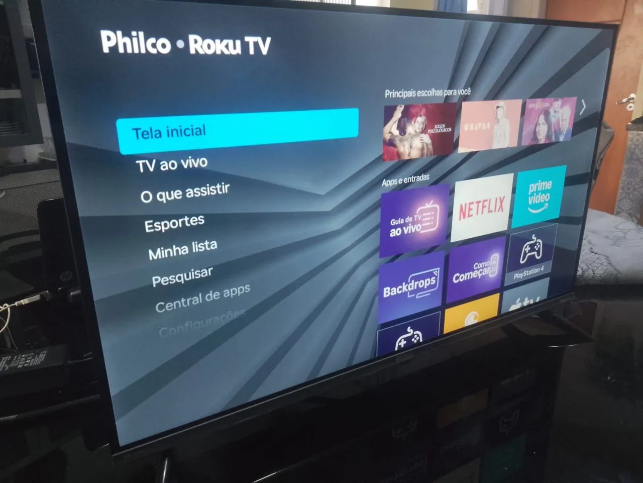 Televisão Philco Smartv Roku 32 polegadas  - Foto 5