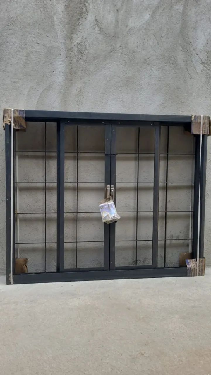 2 janelas de vidro com grade - Foto 3