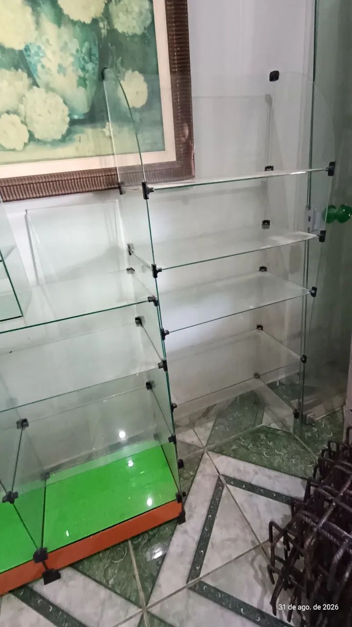 Balcão vitrine de vidro  - Foto 5