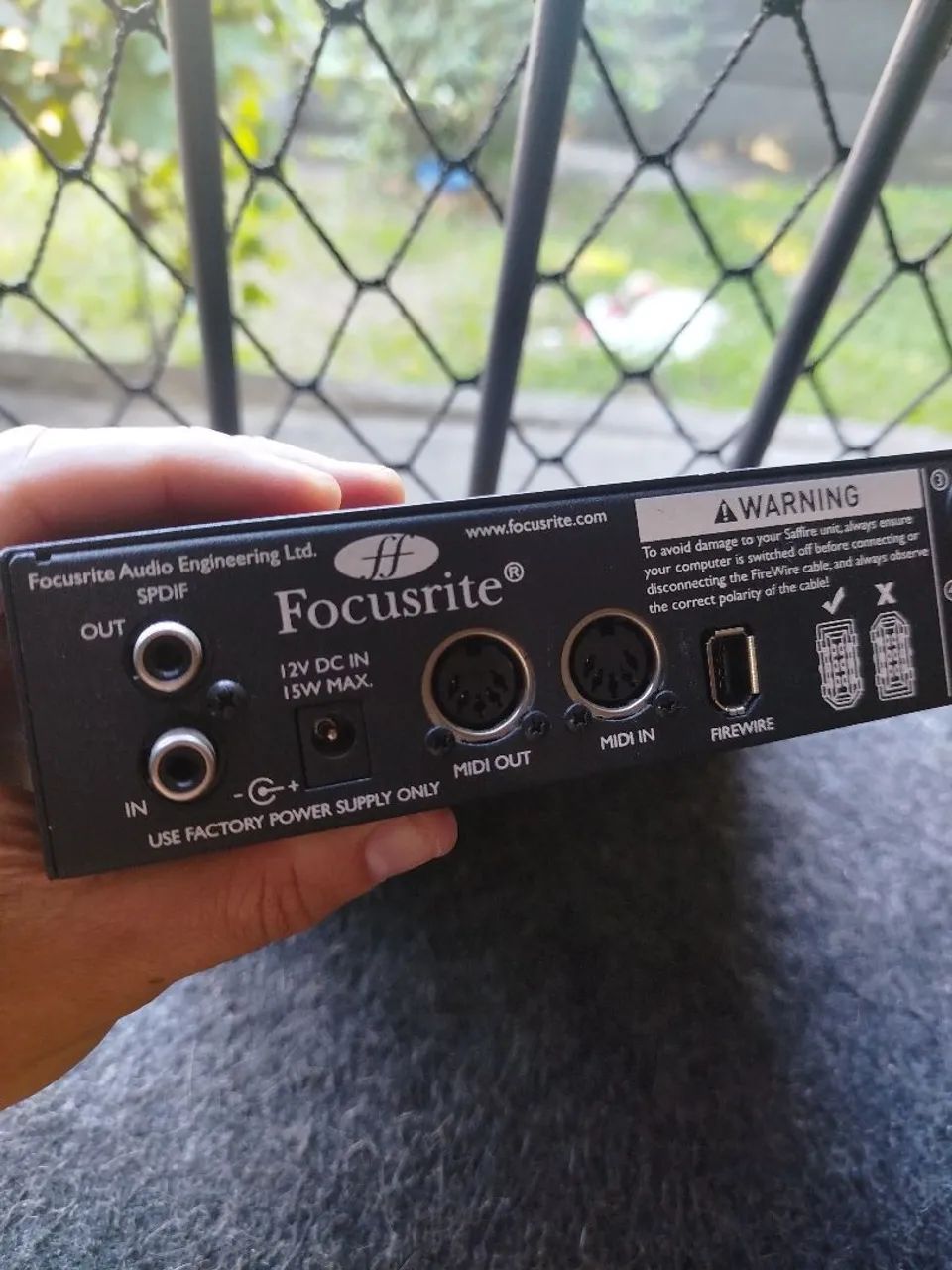 Controladora Focusrite saffire pro 14  - Foto 5
