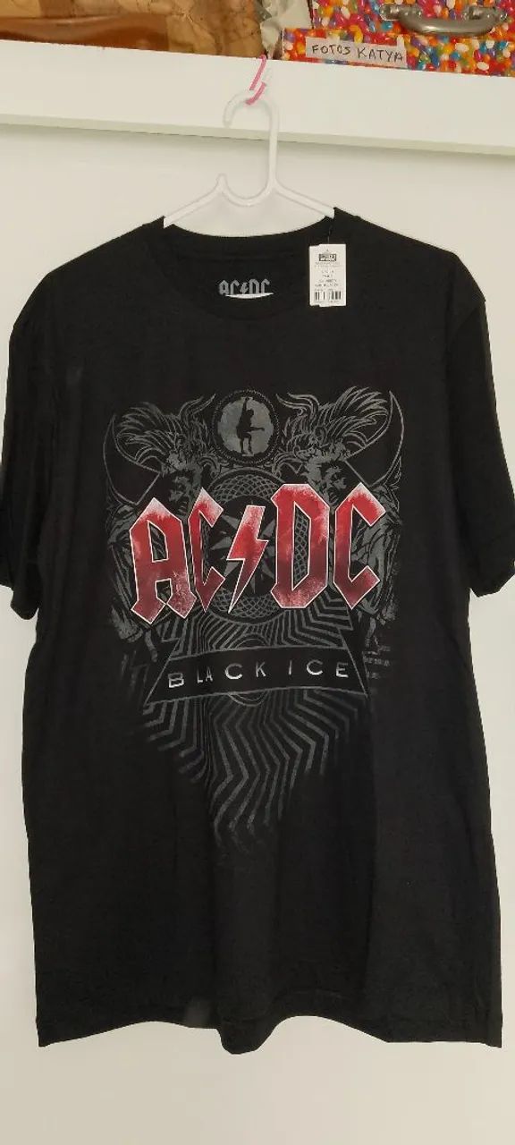 Camiseta AC?DC consulado do Rock nova, Tam G!!! - Foto 2