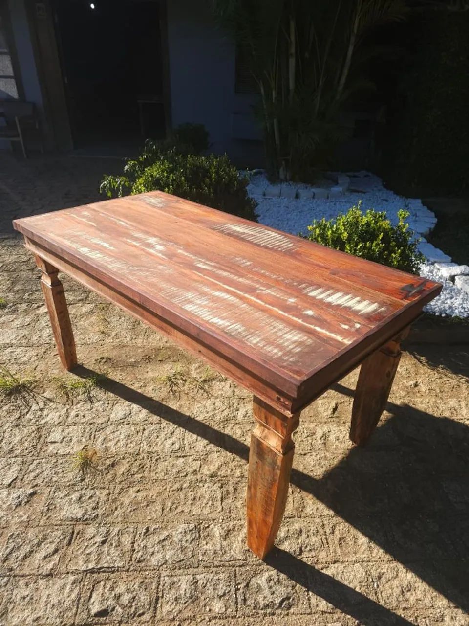 Mesa madeira 6 lugares 