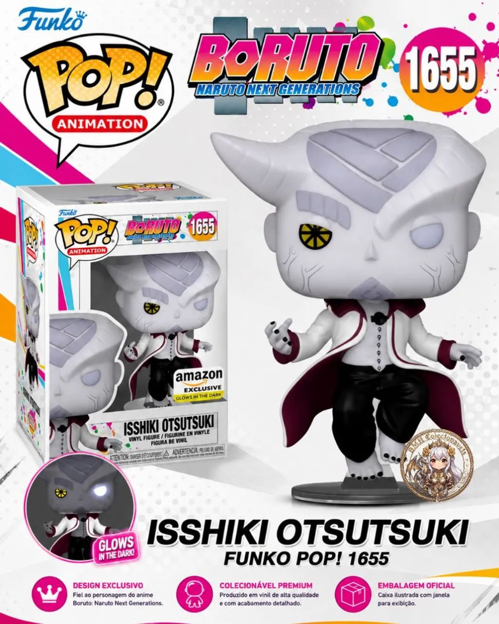 Funko Pop Boruto: Naruto Next Generations - Isshiki Otsutsuki 1655 (Amazon) 