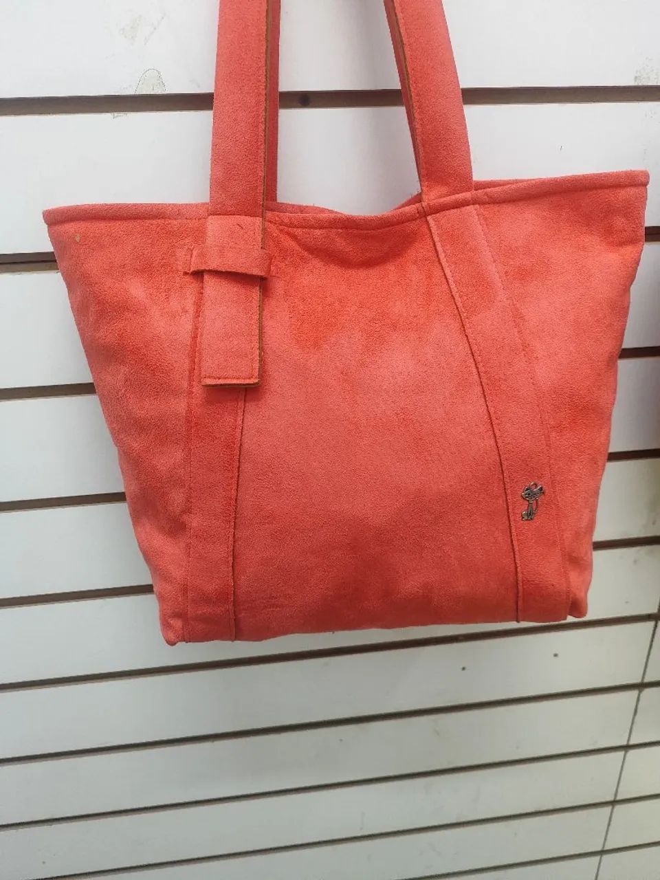 Bolsa em camurça sintética  - Foto 2