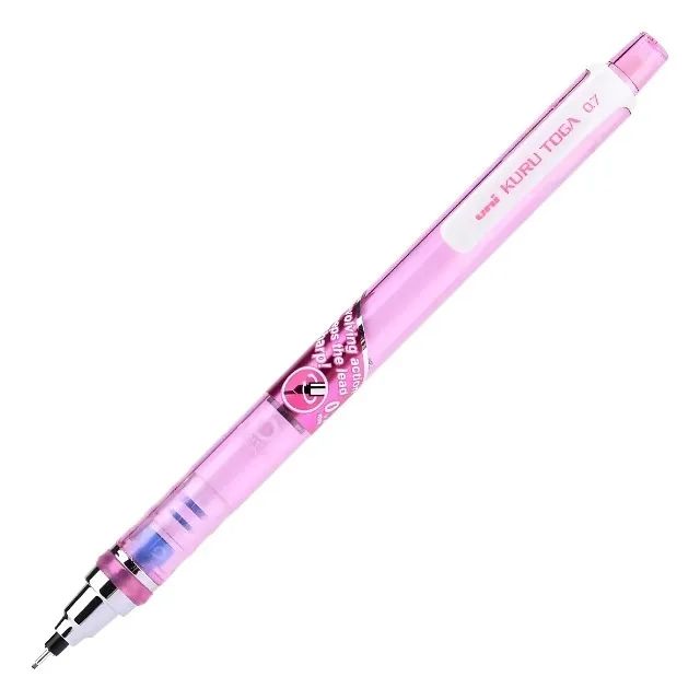 Lapiseira Kuru Toga 0,7mm Rosa  - Foto 2