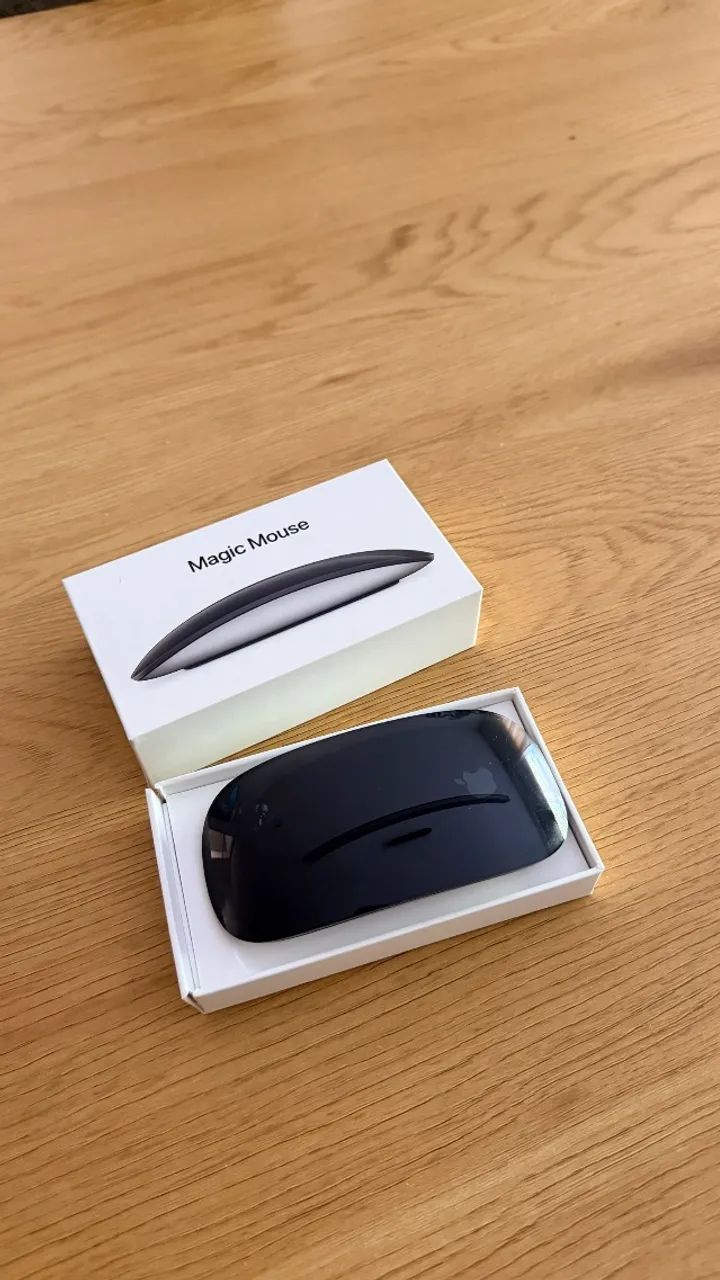 Mouse Apple preto 