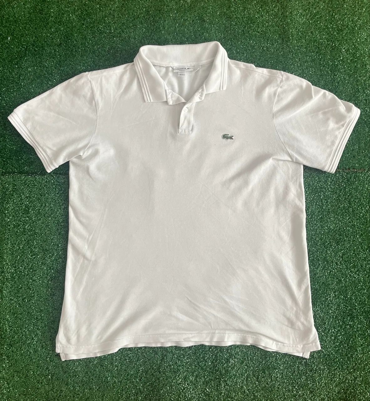 Polo Lacoste Branca Original