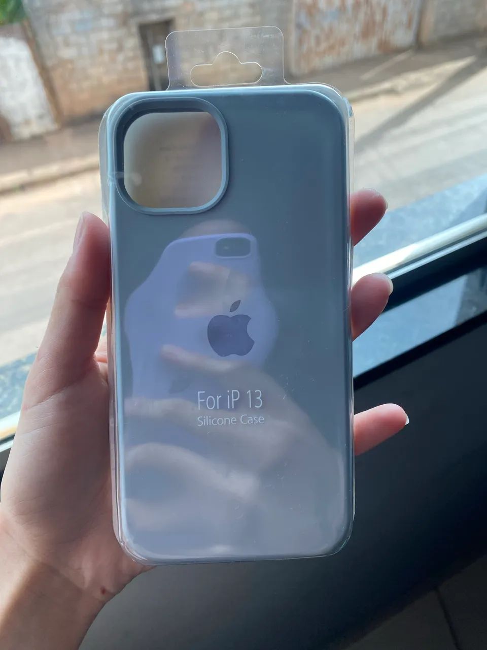Capinha iPhone 13 azul gelo  - Foto 3
