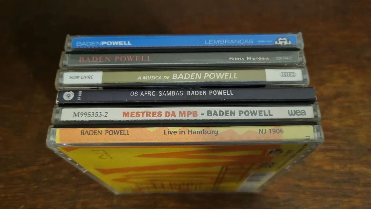 6 CD ORIGINAL - Baden Powell - violão brasileiro - Foto 2