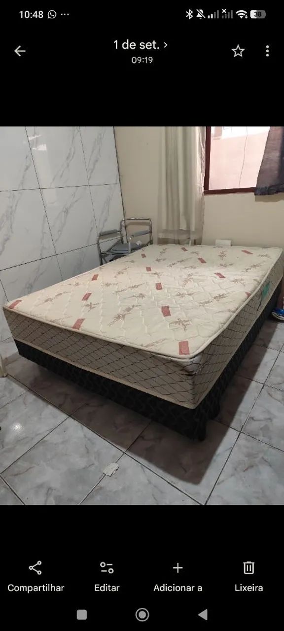 Cama box casal 