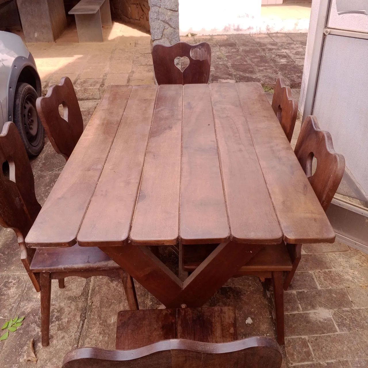 Mesa madeira maciça. - Foto 2