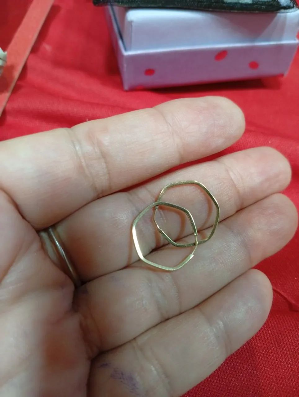 Argola de ouro - Foto 4