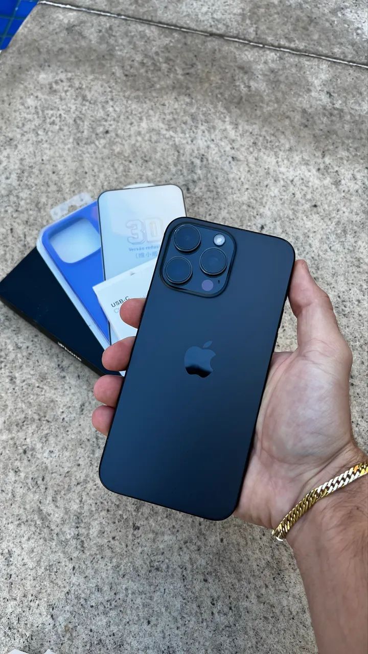 iPhone 15 Pro Max 256gb garantia Impecável 