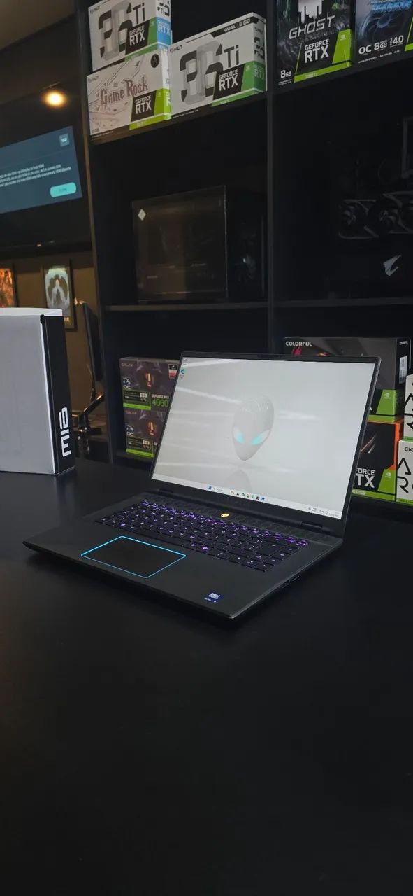 Notebook Gamer Alienware M16 R2 Core Ultra 9 + RTX 4070 (Aceito trocas) - Foto 4
