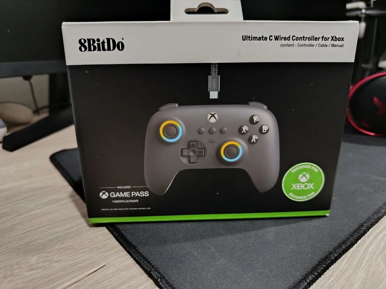Controle Xbox 8BitDo Ultimate C Wired
