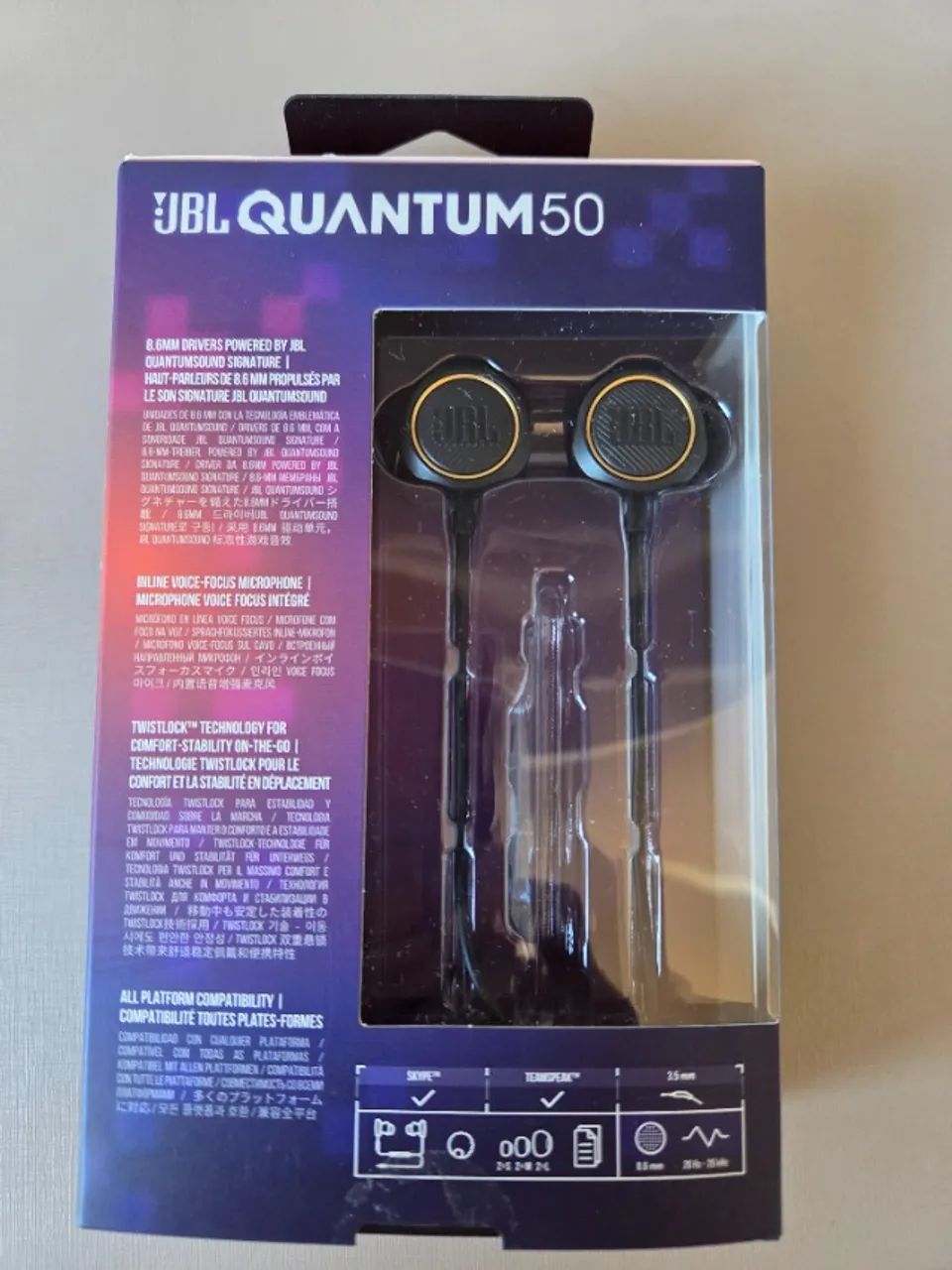 Fone de Ouvido JBL QUantum 50 - Foto 2