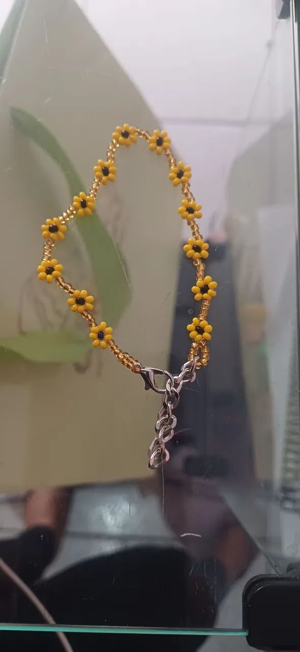 Pulseira arte micanga - Foto 3