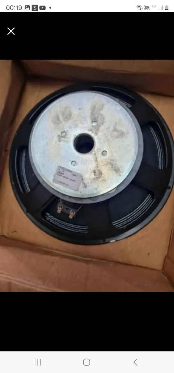 Alto falante 12polegadas 400w rms  8 ohms hinor novo para caixas de som ou veicular
