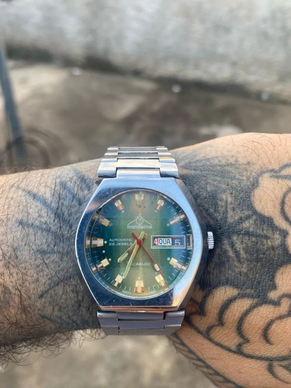 RELÓGIO MONDAINE AUTOMÁTICO SUÍÇO  - Foto 2