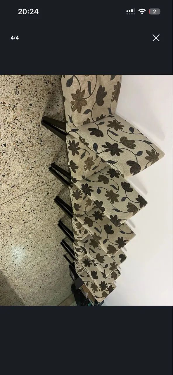 Vendo cadeiras para mesa de jantar - Foto 3