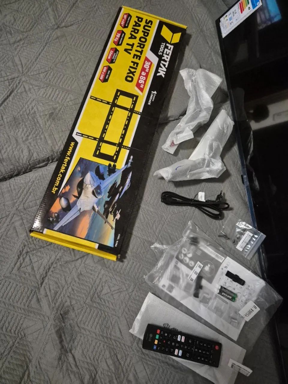 Oportunidade! Vendo Smart TV LG de 43 polegadas, resolução 4K Ultra HD. - Foto 4