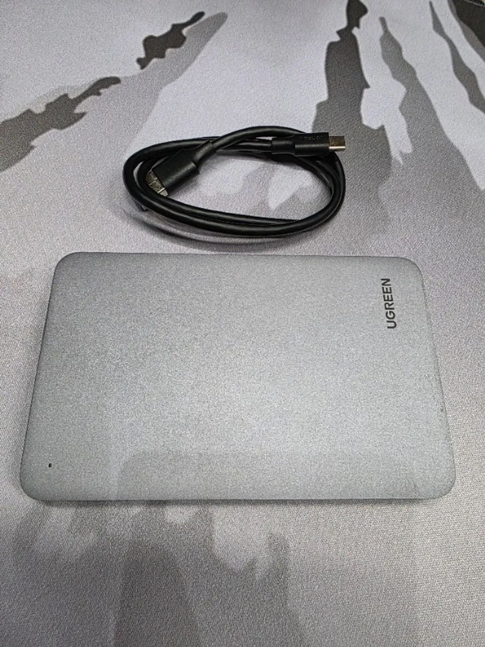 Case UGREEN para SSD HD SATA 2.5 USB-C