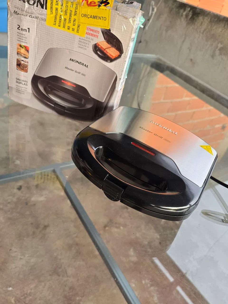 Sanduicheira grill 110V