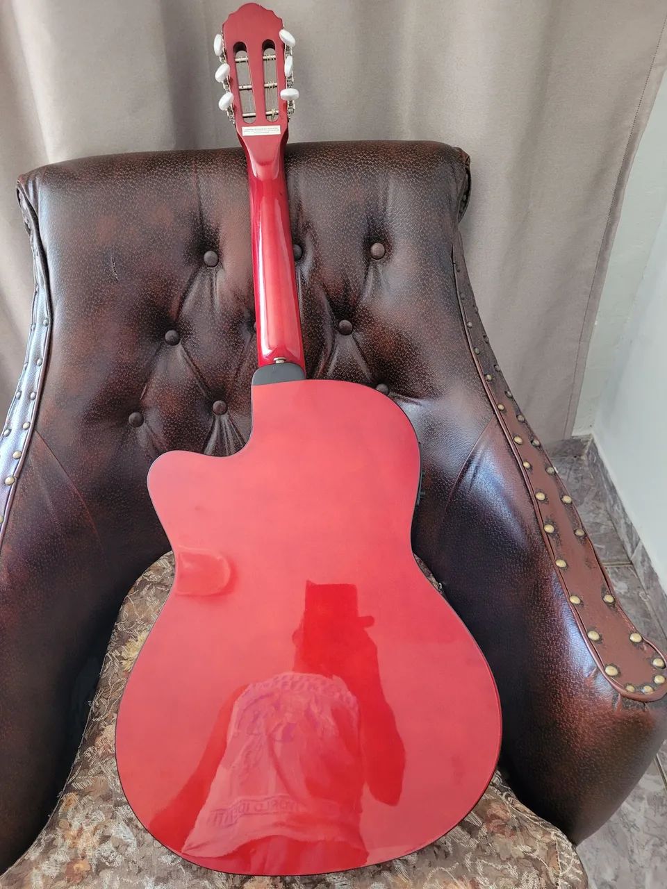 Violão Giannini Elétrico acústico. - Foto 5