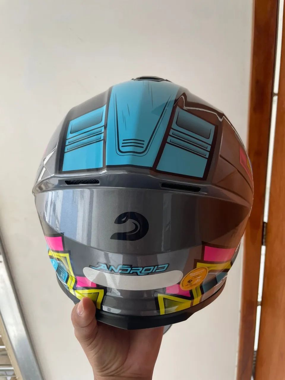 Capacete Race Tech Hit Android - Foto 3