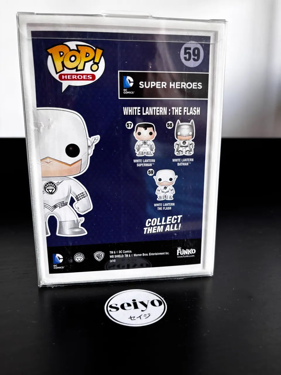Funko Pop White Lantern Flash 59 GITD Raro - Foto 3