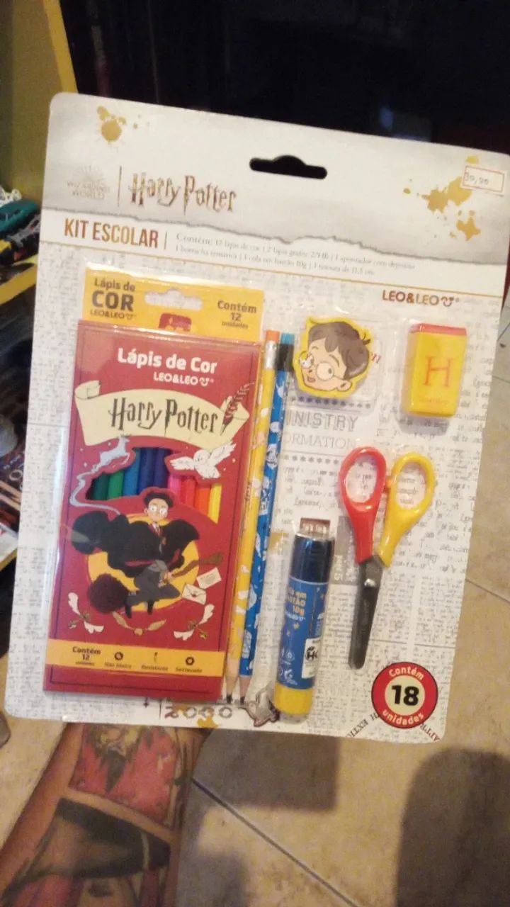 Kit escolar Harry Potter