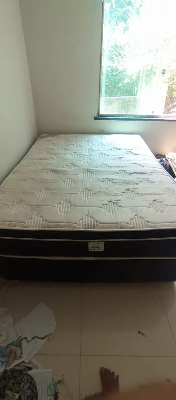 Cama box casal