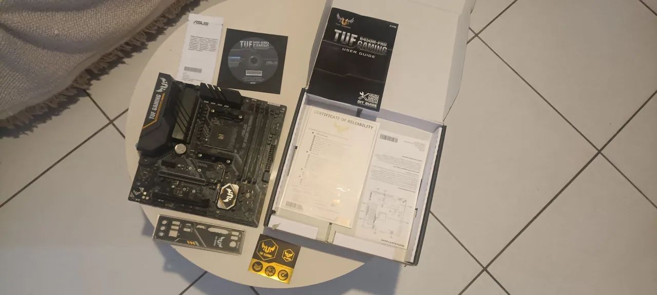 Placa Mãe B450M ASUS TUF Pro Gaming (Semi-novo) - Foto 3